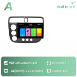 2 Din Automobilio Radijas Honda Civic 2000-2006 m. Android Automobilio Stereo Multimedia Grotuvas Navigacija WIFI FM GPS Garso Autoradio Galvos Blokas 1+32+MIC