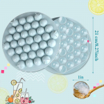 33 Ice Boll Hockey PE forma &Scaron;aldytas viskio rutulys Popsicle ledo kubelių padėklo dėžutė Ledinukų gamyba Dovanos Virtuvės įrankiai Priedai