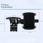 Universalus automobilio telefono laikiklis Naujas prietaisų skydelio daugiafunkcinis fiksuotas automobilio mobiliojo telefono laikiklis Phone stand