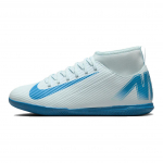 Nike Mercurial Superfly 10 Club IC GS Mad Ambition Pack Vaiki&scaron;ki sportbačiai Mėlyni Ledo mėlyni Mėlyni-Orbit FQ8320-400 32