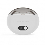 Automatinė elektrinė nagų kirpimo ma&scaron;inėlė su LCD skaitmeniniu ekranu 3 greičių reguliuojama nagų kirpimo ma&scaron;inėlė su LED lempute įkraunama elektrine nagų kirpimo ma&scaron;inėle dramblio kaulas