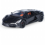 1/32 Lamborghini Revuelto Lydinio Sportinio Automobilio Modelis Diecast Metalinis Lenktyninis Automobilis Transporto Priemonių Modelis Simuliacija Garsas ir &Scaron;viesa Kolekcija Vaikų Žaislas Dovana juoda
