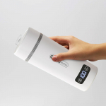 Ne&scaron;iojamas virdulys Mažas vandens virintuvas Daugiafunkcinis i&scaron;manusis arbatinukas Elektrinis arbatinis virdulys balta