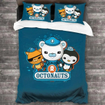 Anime Octonauts Pataliukai Berniukams Mergaitėms Viengulis Karalienės Dydžio Antklodės Užvalkalas Pagalvės Užvalkalas Lova Vaikams Suaugusiems Mada Namų Tekstilė US Full 200x230cm
