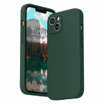 Mink&scaron;tas kvadratinis skysto silikono dėklas, skirtas iPhone 16 15 14 13 11 12 Pro Max Mini X XR XS 7 8 Plus SE 2 pilnas objektyvo apsauginis dangtelis iPhone 15