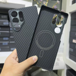 Aramidinis Kevlaro Anglies Pluo&scaron;to Kietas Dėklas Samsung S25 Ultra Magnetinis Apsauginis Apvalkalas Plaukiojančios Pynimo Spalvos Galaxy S24 Ultra Lengvas Dėklas Samsung S24