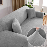 Storas žakardo sofos užvalkalas svetainei 1/2/3/4 vietos elastingas sofos užvalkalas L formos kampinis sofos užvalkalas L Size 190-230cm