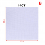 11Ct 14Ct Aida audinio siuvinėjimas kryžminio dygsnio audinys &bdquo;Pasidaryk pats&ldquo; rankdarbių siuvimo audinys