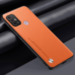 Prabangus PU odinis dėklas Motorola Moto G10 G20 G30 galiniam dangteliui Matinis silikoninis pilnos apsaugos telefono dėklas Motorola G30 G20 Moto G30