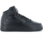 Nike Air Force 1 Mid 07 - Triple Black - Herren Sneakers Schuhe Schwarz CW2289-001 ORIGINAL EU 40 US 7 juoda