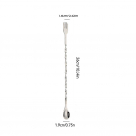 Nerūdijančio plieno mai&scaron;ymo &scaron;auk&scaron;tas, mai&scaron;ymo &scaron;auk&scaron;telis, kokteilių &scaron;auk&scaron;telis, gėrimų plaktuvas, grūstuvas, mai&scaron;iklis, barmeno įrankiai, la&scaron;o formos &scaron;auk&scaron;tas, baro įrankiai 26cm