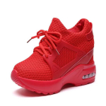 Moteri&scaron;ki sportbačiai Platforminiai batai Wedge Moteri&scaron;ki batai kvėpuojantis tinklelis 9 cm auk&scaron;takulniai moteri&scaron;ki vaik&scaron;čiojimo batai Zapatillas De Mujer 35