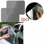 2 vnt. Universalūs PVC Automobilio Langų Apsaugos nuo Saulės Elektrostatiniai Lipdukai Automobilio Stilius Automobilio Stoglangio Saulės Plėvelės Atspalvis UV Apsauga Aksesuarai