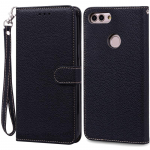 Dėklas Huawei P Smart 2018 FIG-LX1 Odinis Piniginės Tipo Atverčiamas Dėklas Huawei P Smart Dėklas FIG-LX1 5,65 colio Dėklas Coque Fundas Korpusas P Smart 2018 FIG-LX1