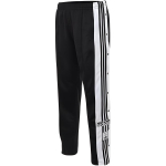 Adidas Originals Adibreak Kelnės Patogios Dryžuotos Universalios Sportinės Ilgos Kelnės Moteri&scaron;kos Kelnės Juodos Baltos KB2468 XS