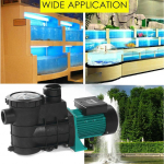 Plastikinis baseino filtro siurblys-stiprintuvas savaime užsipildantis cirkuliacinis vanduo baseino valytuvui elektrinis 280w 220V HLS-280