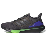Adidas EQ21 Run Pilki Mėlyni Žali Vyri&scaron;ki Sportbačiai Pilki-&Scaron;e&scaron;i Branduoliai-Juodi H00515 45⅓