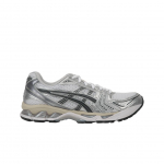 ASICS Gel Kayano 14 Balti Grafito Pilki Unisex Sportbačiai Sidabriniai 1203A537-110 37.5