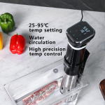 Didelio tikslumo temperatūros kontrolės Sous Vide lėtaeigis puodas Terminis imersinis cirkuliatorius Vandeniui atspari vakuuminė temperatūros ma&scaron;ina
