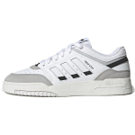 Adidas Originals Drop Step Low Odinė Zom&scaron;inė Žemo Profilio Sportbačiai Unisex Sportbačiai Balti Pilki GV9294 47⅓ white