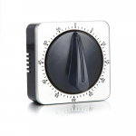 Virtuvės laikmačiai maistui gaminti Mechaninis stalinis laikmatis su garsiu signalu