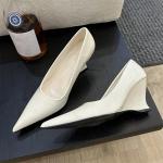 Madingi Eilyken Dizaino Smailianosiai Plei&scaron;ai Auk&scaron;takulniai Moteri&scaron;ki Bateliai Sidabriniai Raudoni Batai Seksualūs Vestuvių Pobūvių Zapatos Mujer 35
