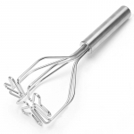 Bulvių smulkintuvas Nerūdijančio plieno Presuotas bulvių grūstuvas Ryžių ko&scaron;tuvas Piurė Sulčių gaminimo aparatas Bulvių stūmikas Glotnūs trinti vaisiai Įrankiai Virtuvė sidabras