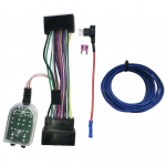 Ford Focus Edge Escape F-150 Carnival gamykliniam radijui su žemų dažnių garsiakalbiu auk&scaron;to lygio į žemą lygį jungtis, priedai, pridėta garsiakalbio linija juoda