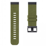 22 26MM Garmin Quick Fit nailoninis laikrodžio dirželis Fenix 7/7Pro/7X/6X/6 Pro/5X/5 Plus6/Epix/Instinct keičiama apyrankė Quick fit 22mm žalia