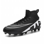 Vyri&scaron;ki futbolo bateliai Vasariniai FG/TF Profesionaliems Treniruotėms Futbolo Batai Paaugliams Suaugusiems Originalūs Futbolo Batai Vyrams Moterims 39 black