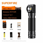 Superfire TH04-S L formos priekinis žibintas žibintuvėlis