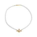 Vivienne WeStwood 25SS Moteri&scaron;kas S dydžio MeSSaline Choker Auksas 6303002f 02r821 ONE SIZE