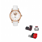 TISSOT Heart Collection Automatinis mechaninis judėjimas 30m atsparumas vandeniui Moteri&scaron;kas laikrodis 35mm Auksinis ciferblatas T050.207.37.017.04 White Dial