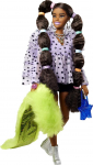 Mattel Barbie Extra Kasytės su gumytėmis plaukams - Lėlė,