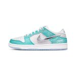 Nike SB Dunk Low April Skateboards Turbo Green Metallic Silver Vyri&scaron;ki riedlenčių batai FZ6106-300 33.5 white