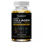 Kolagenas I/II/III/X 1000mg 120 kapsulių Maisto papildas 120 capsules