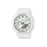 Casio G-Shock Madingas kvarcinis laikrodis Dervos dirželis Baltas ciferblatas Moteri&scaron;ki laikrodžiai GMA-S2100-7APR Random Watch Box,White white