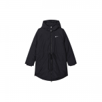 Nike Sportswear Essential Vienos spalvos Užtraukiama su gobtuvu Ilgomis rankovėmis Striukė Moteri&scaron;ka Striukė Juoda DV7875-010 M