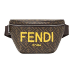Fendi Roma Serijos Monogramos Logotipas Poliuretano Pečių Crossbody Juosmens Krep&scaron;ys Vyri&scaron;ki Krep&scaron;iai Ruda 7VA562-AJJ4-F1HR8 Shopping Bag Set(Basic Set+Shopping Bag)
