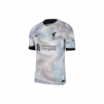 Nike moteri&scaron;ki Liverpool i&scaron;vykos mar&scaron;kinėliai 22/23 Dri Fit futbolo mar&scaron;kinėliai DN2708-101 S