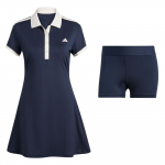 Adidas Teniso Suknelė Greitai Džiūstanti Sportinė Slim Fit Teniso Sijonas Dviejų Dalių Rinkinys Moteri&scaron;ka Suknelė KB1428 M
