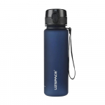 Auk&scaron;tos kokybės vandens buteliukas 500ML 1000ML Be BPA Neper&scaron;lampamas Ne&scaron;iojamas Suaugusiems Vaikams Sportui Sporto Salė Ekologi&scaron;ki Gėrimų Buteliukai 500ML mėlyna