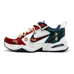 Nike Air Monarch 4 Qinghe Creative, Palankaus žirgo odos amortizacija, Atsparios dilimui žemos aulo stambios sportbačiai Unisex 415445-102(Komanda1351-) 37.5