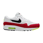 Nike Air Max 1 Baltas Juodas Volt Rush Rožinis 41