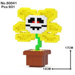 Undertale Sans statybiniai kaladėlės Kryžius Naktis &Scaron;mėkla Ra&scaron;alas Sapnas Skeletas Monstras ABS Kaladėlės Lėlė Maginės Kaladėlės Žaislai Kalėdų Dovana yellow