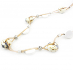 Les Tr&eacute;sors De Lily [I9320] - Sautoir Collier Cr&eacute;ateur 'Kilimanjaro' beige smėlis