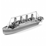 &bdquo;Titanic&ldquo; 3D metalinė dėlionė &bdquo;pasidaryk pats&ldquo; vidutinio sudėtingumo, dovanok dovanas 1pc