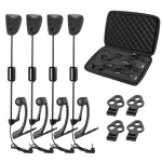 Lixada žvejybos sūpynių rinkinys karpių žvejybos įkandimo indikatorius Swinger skaitmeninis žvejybos signalizatorius LED įkandimo Swinger Set