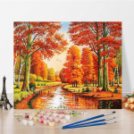 Menas &bdquo;Pasidaryk pats&ldquo; Tapyba pagal skaičius Skaitmeninė tapyba aliejinė tapyba Pomėgiai Deimantinė tapyba Namų dekoras Skaičiai Tapyba Aliejinė tapyba 40x50cm no frame