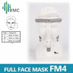 BMC F4 viso veido kaukė CPAP Auto CPAP BiPAP kaukė pageidavimų galvos apdangalai miego apnėjos knarkimui žmonėms S